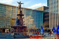 Cincinnati Fountain Square Royalty Free Stock Photo